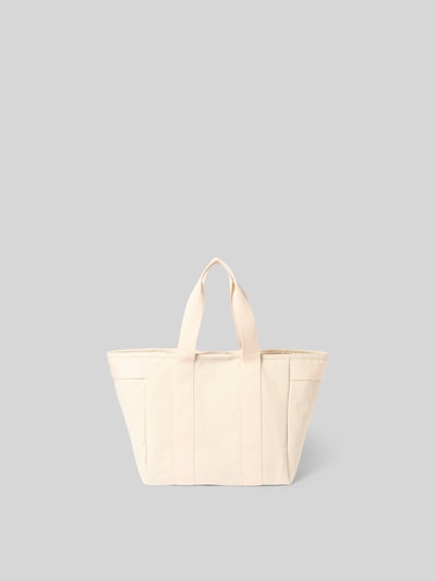 Lala Berlin Tote Bag aus reiner Baumwolle Beige 4