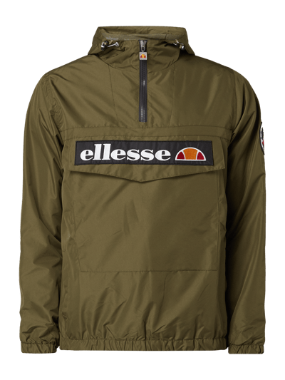 Ellesse Kurtka zakładana przez głowę z kapturem Oliwkowy 2