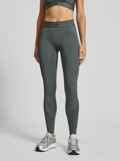 adidas Sportswear Legging met elastische band Donkergroen - 3
