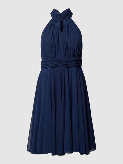 TROYDEN COLLECTION Cocktailkleid mit Neckholder Bleu 1