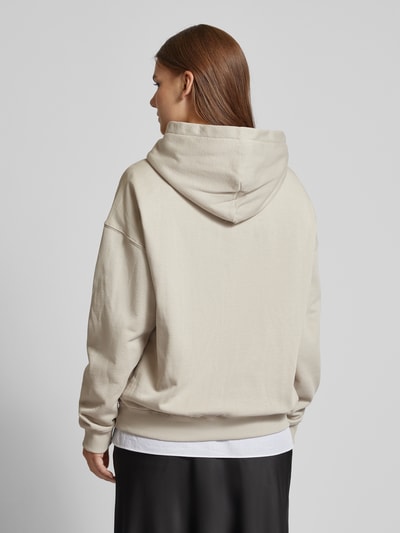 Pegador Oversized Hoodie mit Label-Print Modell 'CLARITA' Beige 5