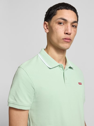 Levi's® Regular Fit Poloshirt aus reiner Baumwolle Mint 3