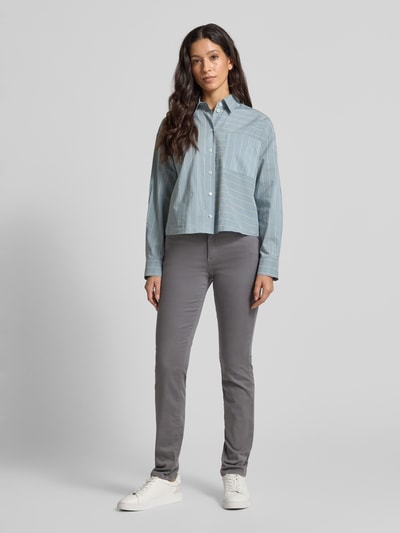 Brax Straight Fit Jeans im 5-Pocket-Design Modell 'STYLE.SHAKIRA' Dunkelgrau 1