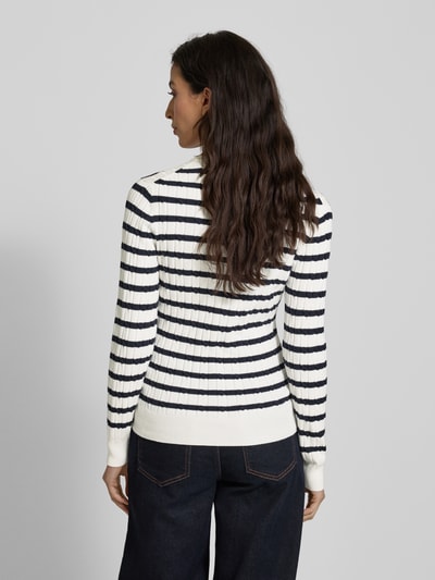 Gant Strickpullover mit Stretch-Anteil Offwhite 5