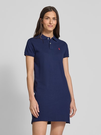Polo Ralph Lauren Polojurk met logostitching Marineblauw - 4