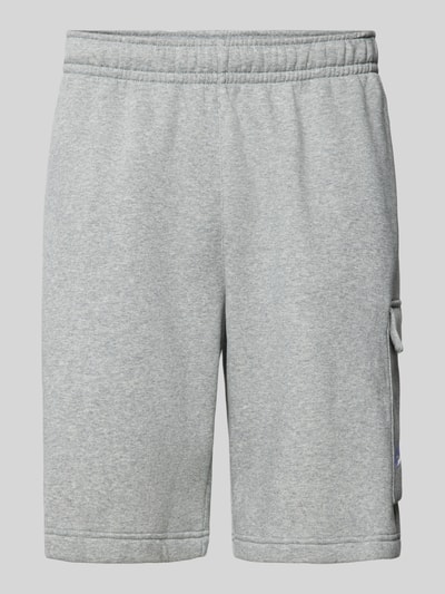 Nike Sweatshorts mit Label-Stitching Weiss 2