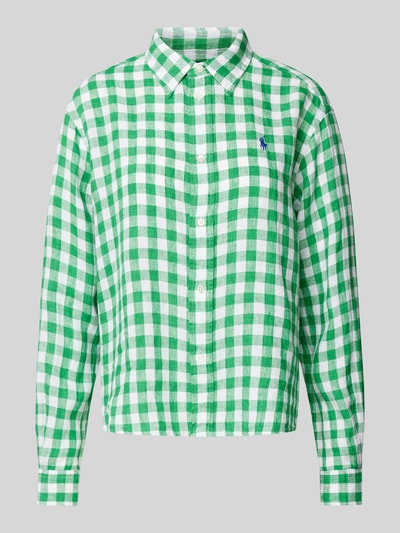 Polo Ralph Lauren Bluzka koszulowa w kratkę Zielony 2