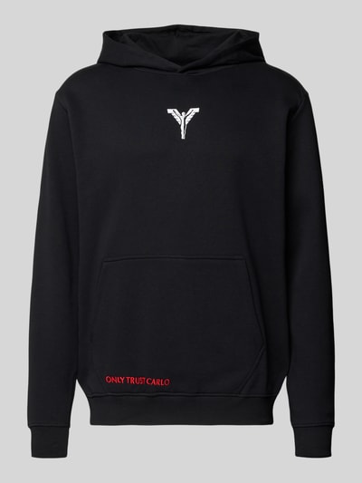 CARLO COLUCCI Hoodie mit Kapuze Black 2