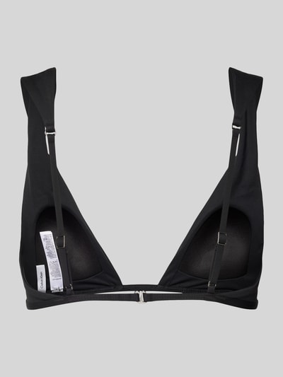 Calvin Klein Underwear Bikinitop met labelapplicatie Zwart - 3