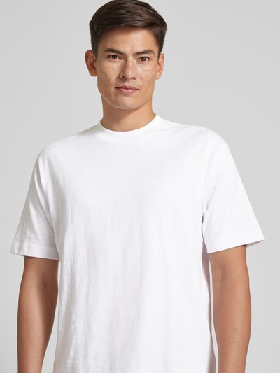 JAKE*S STUDIO MEN T-shirt z okrągłym dekoltem Biały 3
