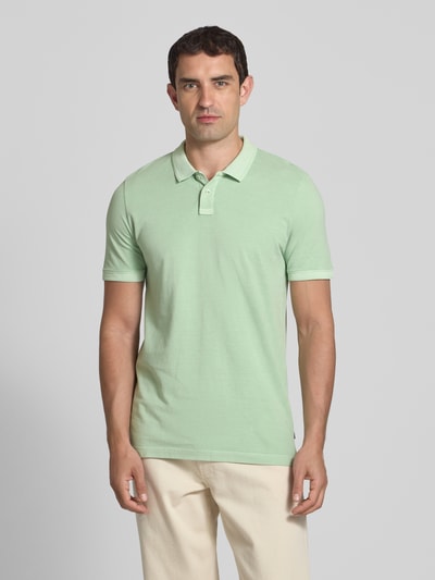Tom Tailor Denim Regular Fit Poloshirt aus reiner Baumwolle Mint 4