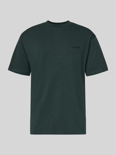 WOODBIRD Regular Fit T-Shirt aus reiner Baumwolle Modell 'Baine' Dunkelgruen 2
