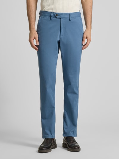 Christian Berg Men Regular fit chino met achterzakken Blauw - 4