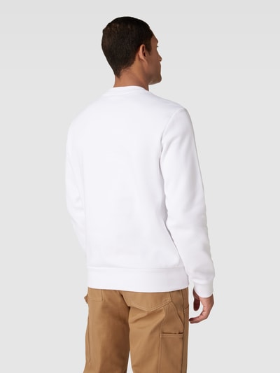 Lacoste Sweatshirt met logodetail Wit - 5