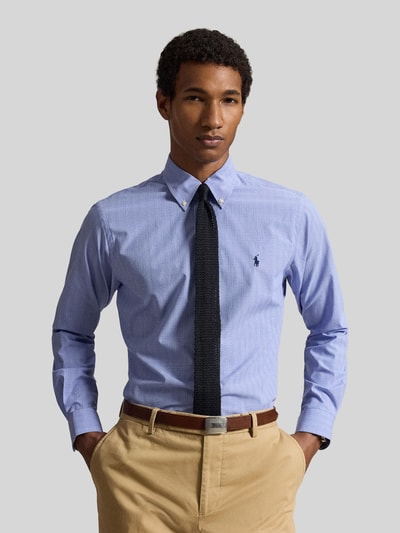 Polo Ralph Lauren Custom Fit Freizeithemd aus Baumwoll-Mix Jeansblau 4