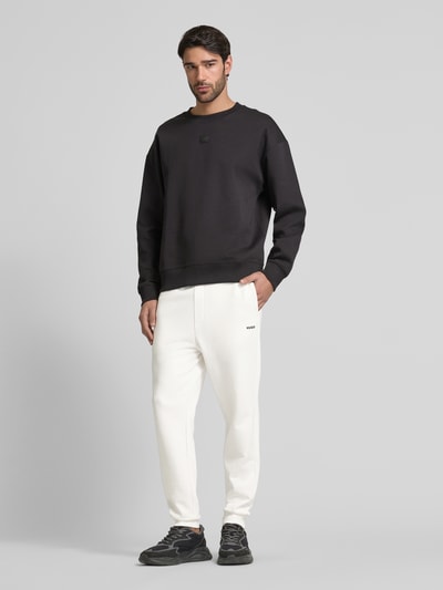 HUGO Regular Fit Sweatpants mit Label-Print Modell 'Dayote' Kitt 1