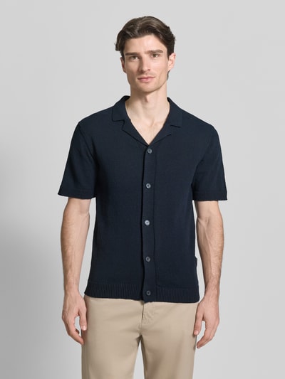 Casual Friday Regular Fit Freizeithemd mit Reverskragen Modell 'LINDHOLM' Marine 4