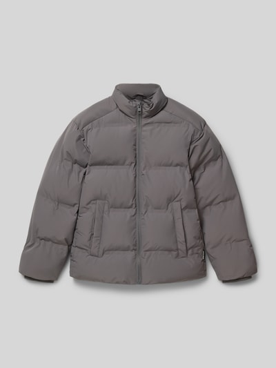 JACK & JONES Gewatteerd jack met opstaande kraag, model 'SOHO' Middengrijs - 1
