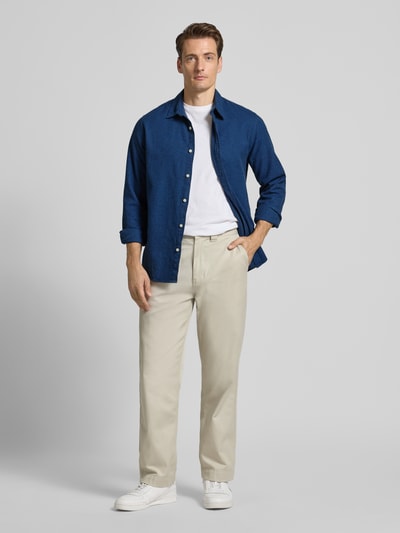 SELECTED HOMME Regular fit vrijetijdsoverhemd van puur katoen, model 'NOAH' Blauw - 1