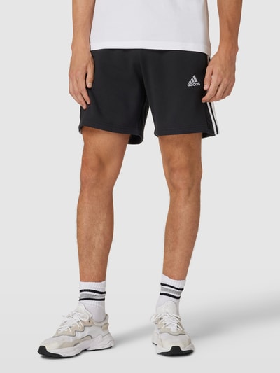 ADIDAS SPORTSWEAR Korte broek met labelstitching Zwart - 4