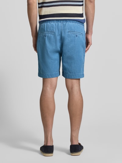 GANT Regular Fit Shorts mit elastischem Bund Jeansblau 5