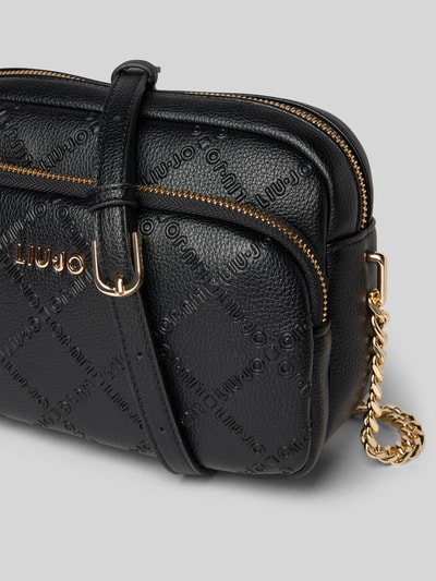 Liu Jo White Satchel Bag mit Steppnähten Black 3