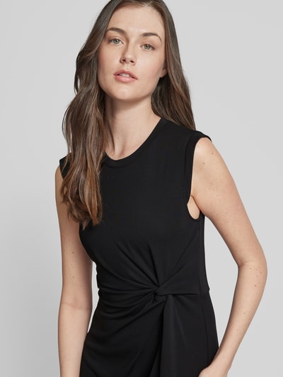 Esprit Sukienka midi w jednolitym kolorze Czarny 3