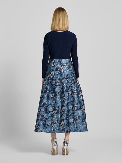 Adrianna Papell Abendkleid im 2-in-1-Look mit Bindegürtel Black 5