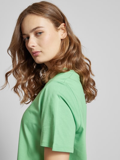 Marc O'Polo Denim T-shirt met labeldetail Lichtgroen - 3