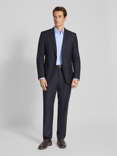 Christian Berg Men Regular fit zakelijk overhemd met kentkraag Bleu - 1