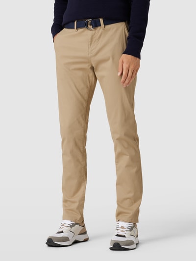 MCNEAL Spodnie materiałowe z wpuszczanymi kieszeniami w stylu francuskim Beżowy 4