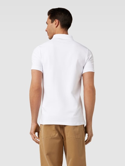 Karl Lagerfeld Regular fit poloshirt met labelbadge Wit - 5