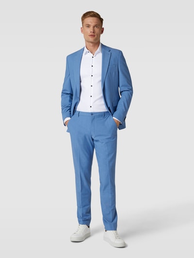 Jake*s Koszula premium o kroju slim fit z kołnierzykiem typu kent Biały 1