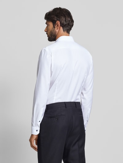 OLYMP No. Six Super slim fit zakelijk overhemd met kentkraag Wit - 5