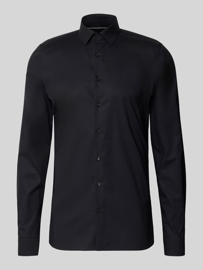 OLYMP No. Six Super Slim Fit Businesshemd mit extra langem Arm Modell 'URBAN KENT' Black 2
