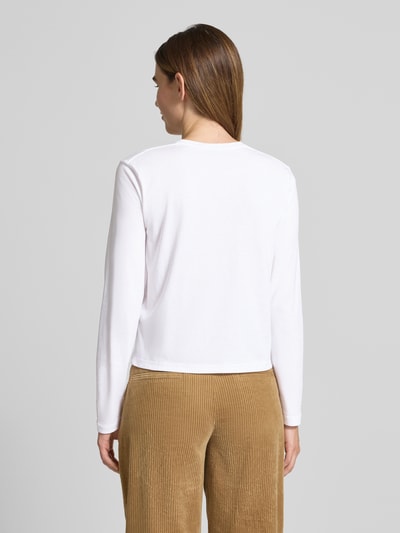 Polo Ralph Lauren Regular Fit Longsleeve aus Baumwoll-Modal-Mix Weiss 5