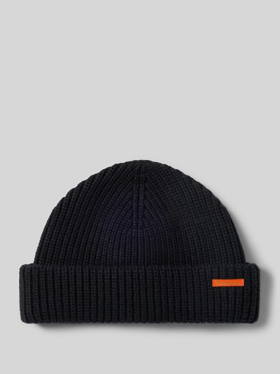 Barbour Beanie aus Baumwoll-Woll-Mix Black 1