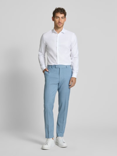 Jake*s Slim Fit Business-Hemd mit Haifischkragen Weiss 1