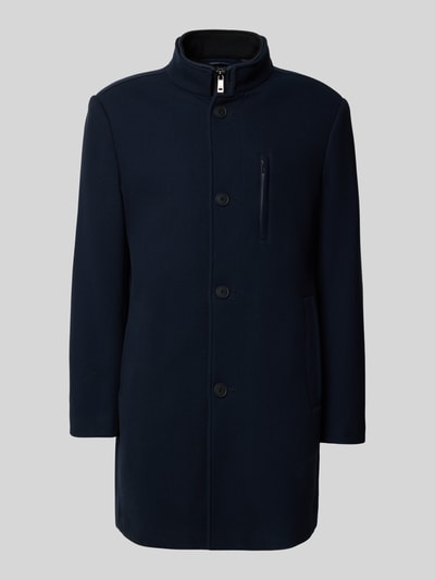 Roy Robson Płaszcz ze stójką Granatowy 2