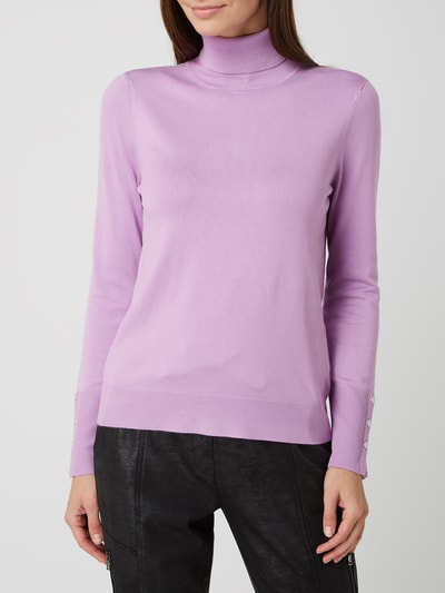 Gerry Weber Rollkragenpullover mit Stretch-Anteil  Flieder 4