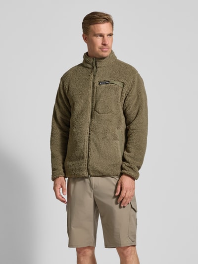 COLUMBIA Fleecejack van teddybont Olijfgroen - 4