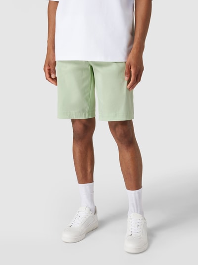 BOSS Green Slim Fit Shorts mit französischen Eingrifftaschen Modell 'Liem' Mint 4