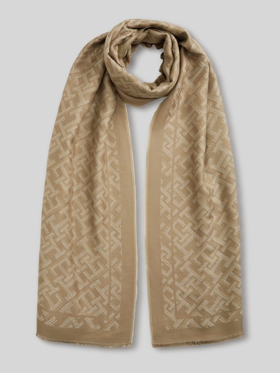 Tommy Hilfiger Schal aus Modal mit Allover-Logo-Print Hazel 1