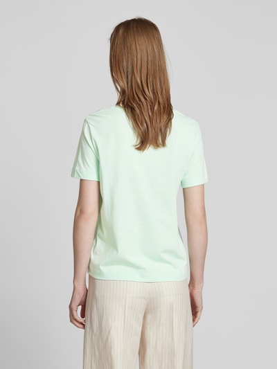 Gant T-Shirt mit Label-Stitching Mint 5