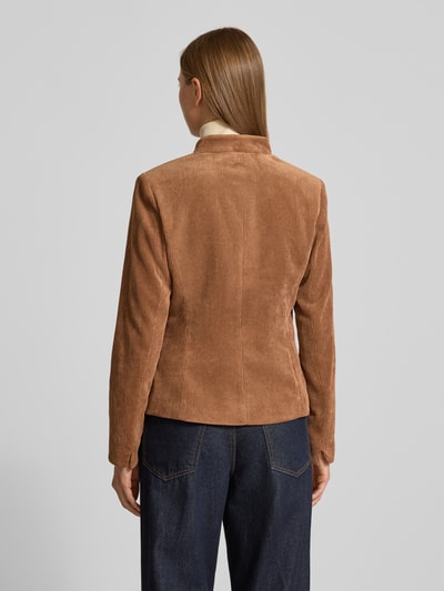 WHITE LABEL Żakiet z fakturowanym wzorem Koniakowy 5