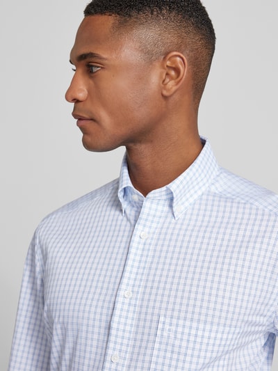 OLYMP Regular Fit Businesshemd mit Button-Down-Kragen Bleu 3