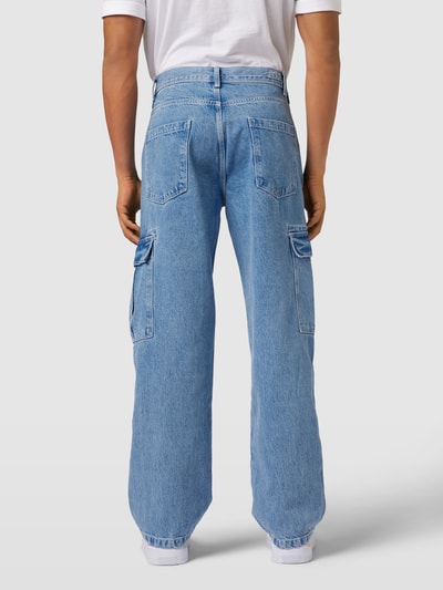 JAKE*S STUDIO MEN Jeans met cargozakken Lichtblauw - 5