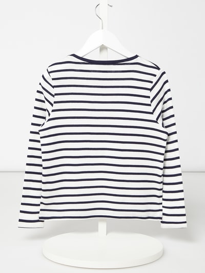 REVIEW KIDS GIRL Longsleeve mit Herz aus Wende-Pailletten Offwhite 3