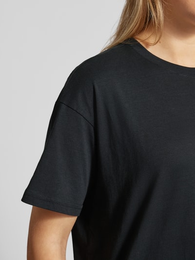 Review Essentials boxy T-shirt Zwart - 3