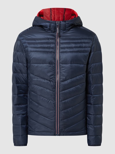 Jack & Jones Gewatteerd jack met labelpatch, model 'HERO’ Donkerblauw - 2